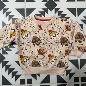 2T Christmas paw patrol Sweatshirt